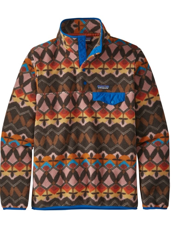 Patagonia Sweaters - Patagonia Multicolor Geometric Synchilla Fleece Pullover